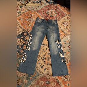 Heaven Sin Jeans Sz 34 BRAND NEW